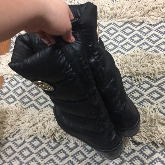 Tory Burch Puffer Boots - Picture 2 of 8